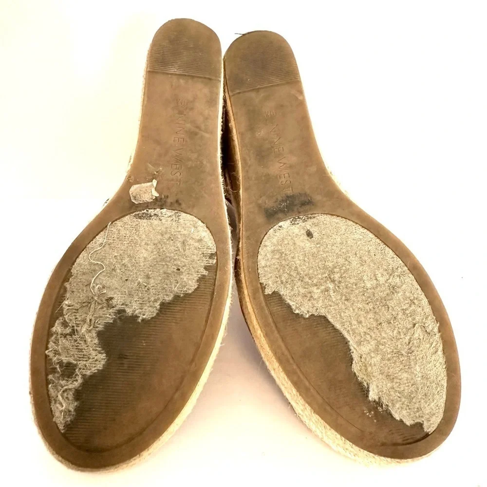 Nine West Suede Espadrille Size 9